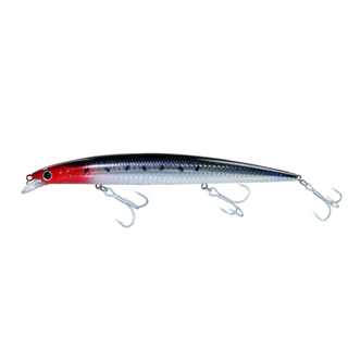 Floatihg minnow เหยื่อปลอมตกปลา 175mm./26g. (ตัวเบ็ดคมแข็งพร้อมใช้งาน)