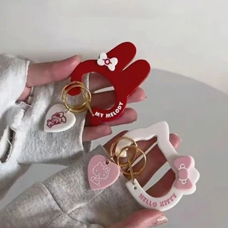 พร้อมส่ง! ตะขอ Sanrio อะคริลิค ที่เกี่ยวกระเป๋าSanrio ที่ห้อยกระเป๋าSanrio จี้ห้อยกระเป๋า Charmห้อยกระเป๋า Kitty Melody
