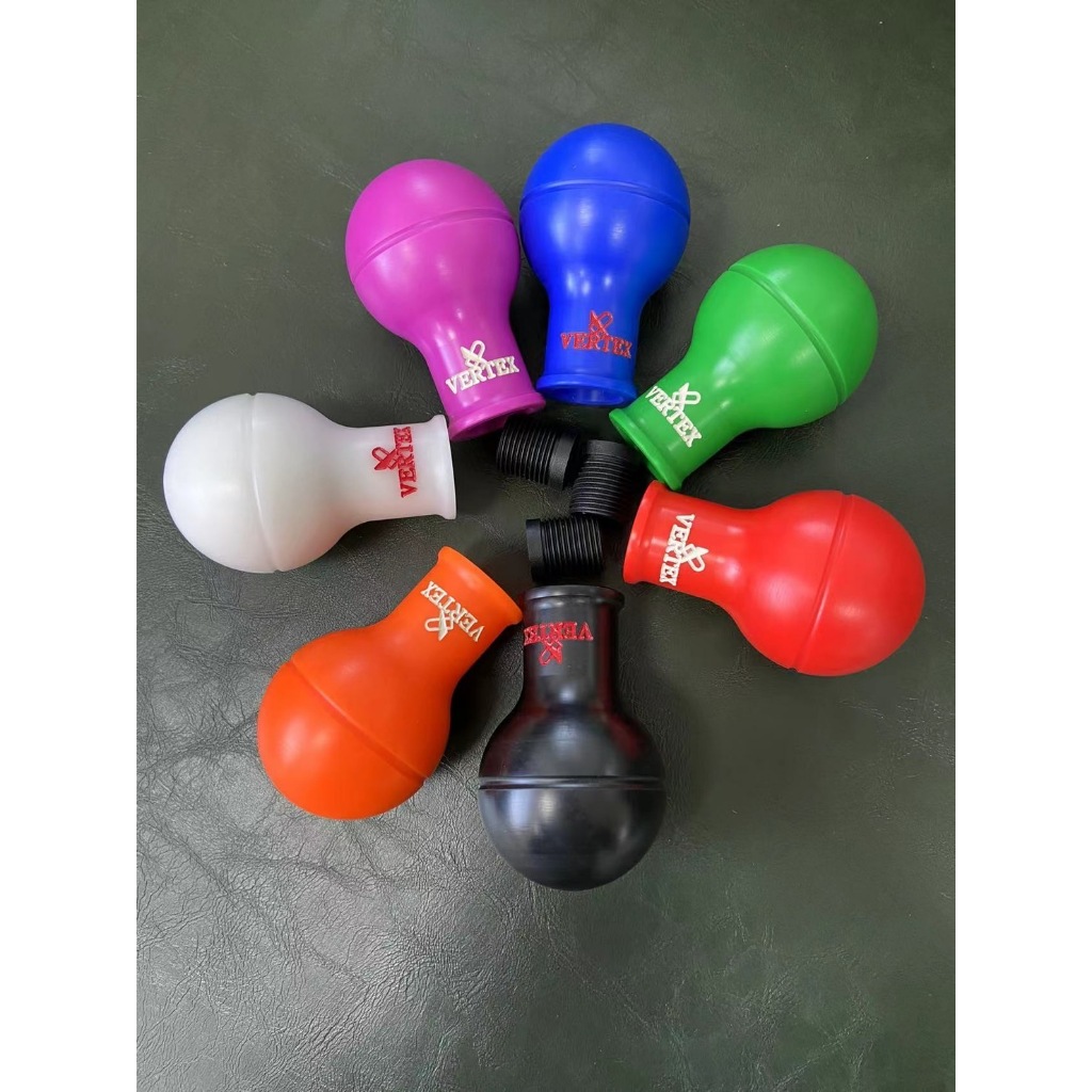 หัวเกียร์ Vertex สี+บูสพลาสติก3ขนาด