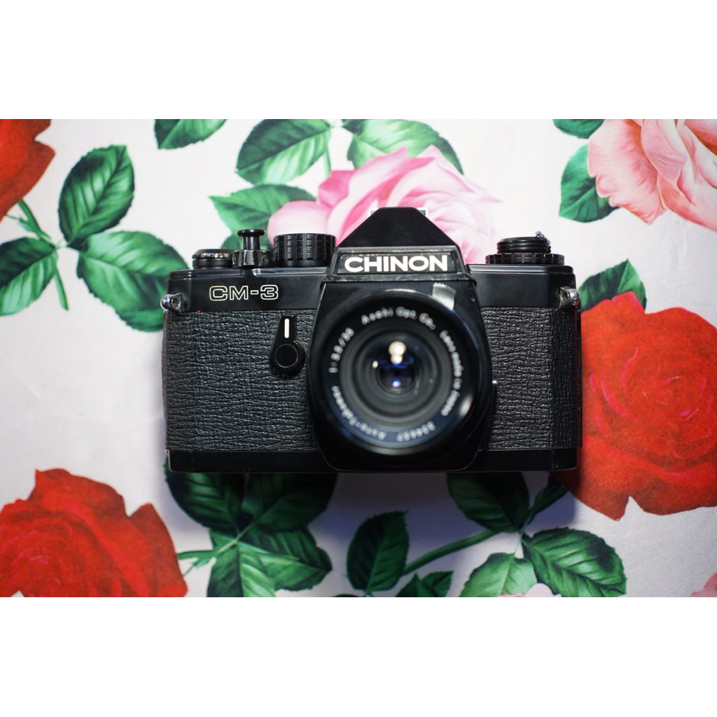 Chinon CM-3 + Auto Takumar 35mm 3.5 Mount M42