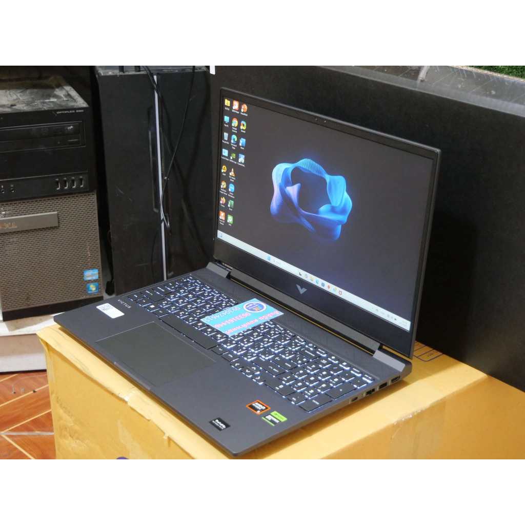 ตัวโหด รุ่นใหม่ล่าสุดNotebook HP Victus Gaming 15 ทรงพลัง AMD Ryzen 5 8645HS #RTX4050