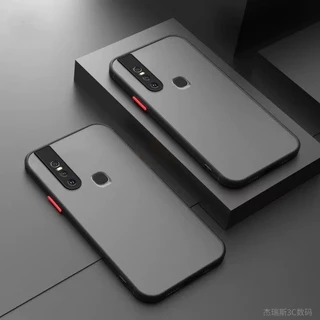 เคสขอบสีหลังด้าน สำหรับ Vivo V15 V15Pro V11i Y30 Y50 V9 Y85 Y19 Y15S Y01 Y01A V25 เคสกันกระแทก