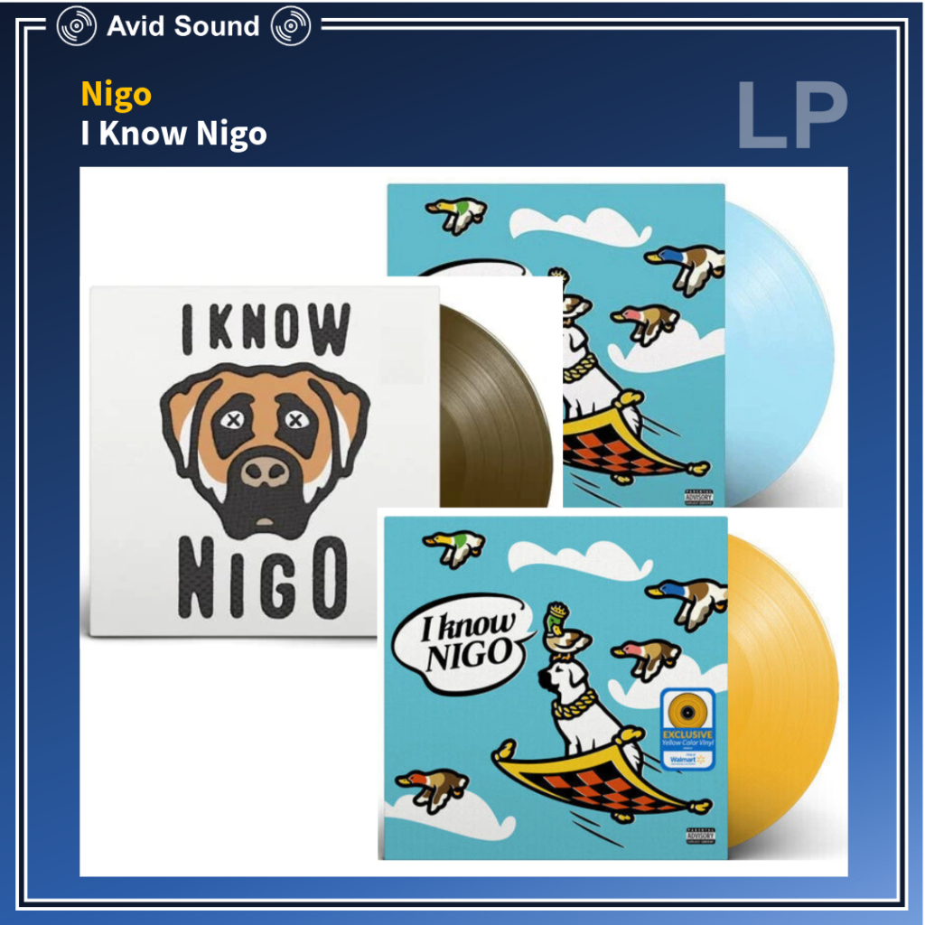 แผ่นเสียง Nigo I Know Nigo ใหม่ ซีล Nigo Vinyl LP