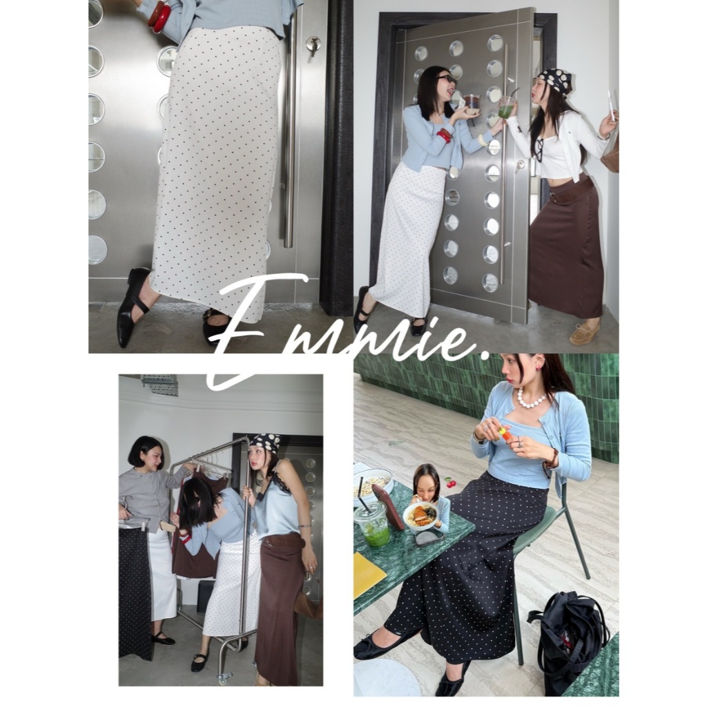 LOONNYSTORE - Emmie skirts - กระโปรงยาว