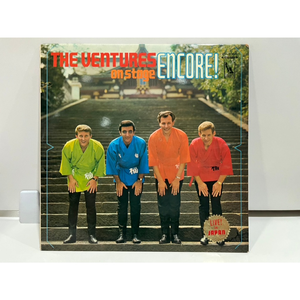 1LP Vinyl Records แผ่นเสียงไวนิล  The Ventures – The Ventures On Stage Encore! LP-8068  (J1D71)
