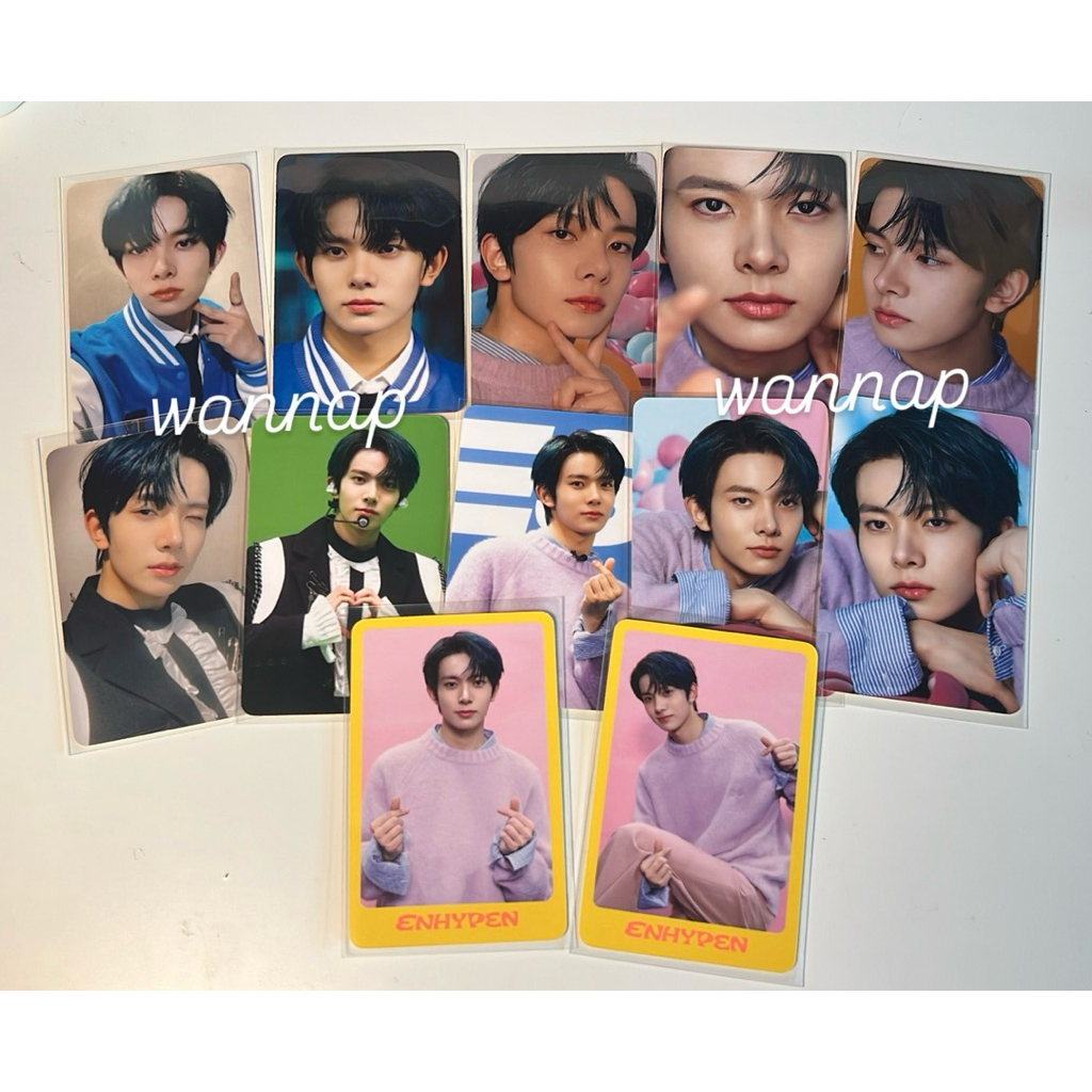 “พร้อมส่ง 🚗” การ์ด DICON / Trading ENHYPEN ฮีซึง เจค Heeseung Jake