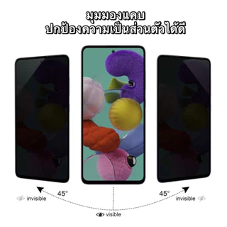 ฟิล์มกันมอง กันเสือก เต็มจอ Realme (เรียวมี) ไม่ดันเคส กาวเต็มแผ่น ฟิล์มกันกระแทก Realme ทุกรุ่น