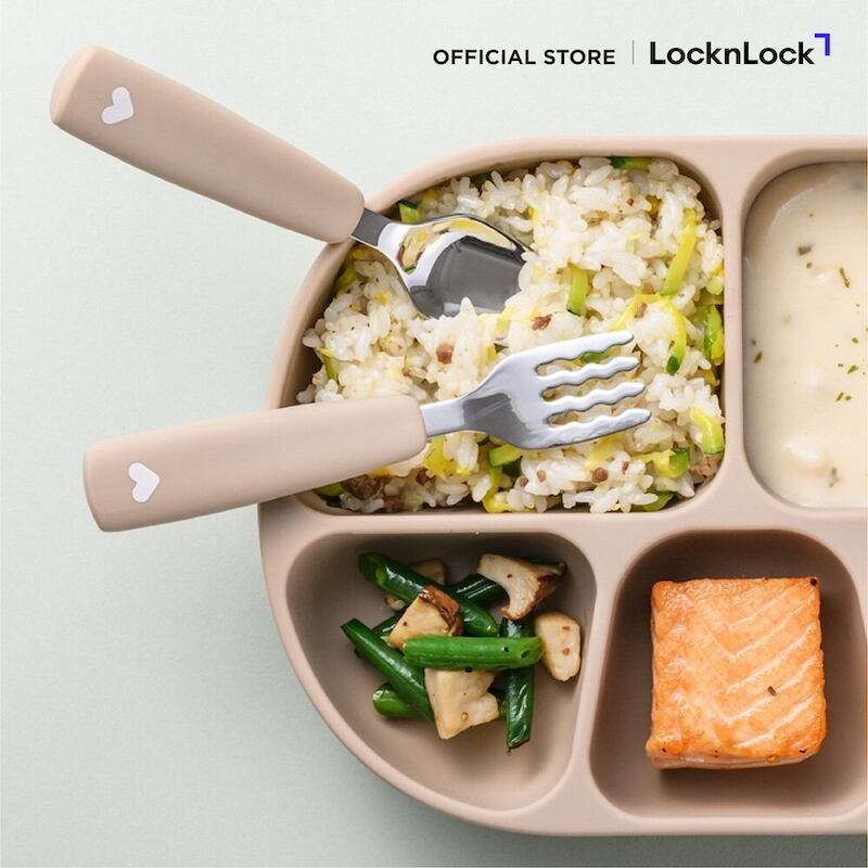 LocknLock เซตช้อน-ส้อม Little Luv Baby Spoon & Fork Set รุ่น LBB310 - รูปที่ 6