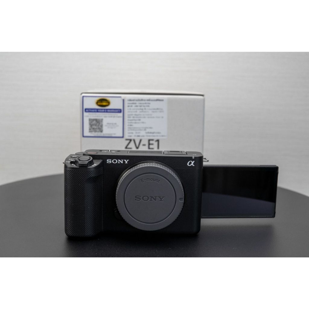 Sony ZV-E1 15000 บาท กล้อง Vlog Fullframe เครื่องประกันศูนย์ไทย 12/2568 สภาพสวยสภาพ99.✅‼️ - เคส