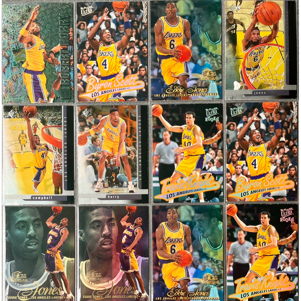 การ์ดบาสเกตบอล LOS ANGELES LAKERS 1996-97