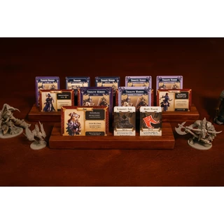 ⚔️ ที่วางการ์ดเกม พรีเมียม ปั๊มชื่อได้ | แท่นวางการ์ด บอร์ดเกม MTG DND TCG | Card Holder Stand Fantasy ของขวัญเกมเมอร์