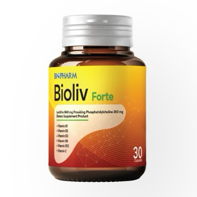 Bioliv Forte บำรุงตับ 30 แคปซูล