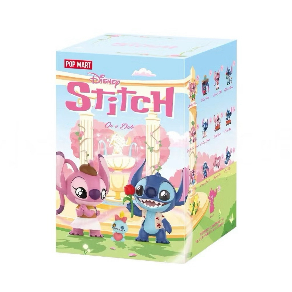 พร้อมส่ง!!! ของแท้100% 🌈💙Disney Stitch Fun Dating ตัวdessert time