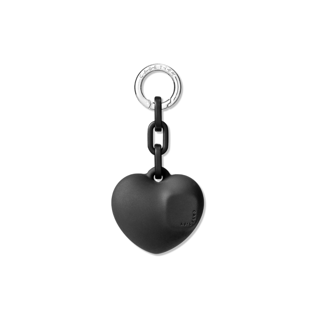[🔑พร้อมส่ง🔑] CASETiFY | Charm Keychain - Puffy Heart - Chain Puffy Heart