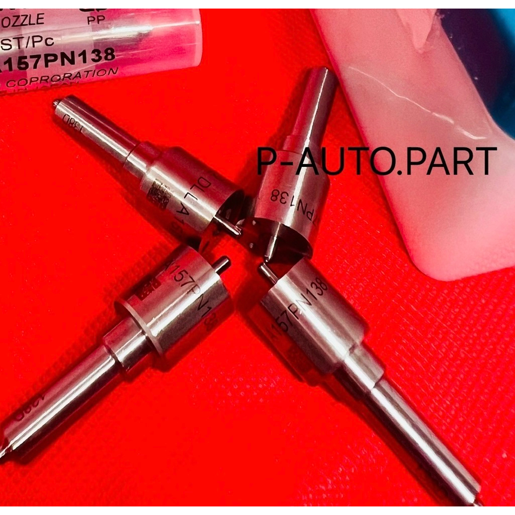 หัวฉีดดีเซล เบอร์ 157pn138 ครบชุด เบอร์ 138 ปลาย 4 ตัว ใส่เครื่องไดเร็กทุกรุ่น 4ja1,4jb, Nissan bdi 