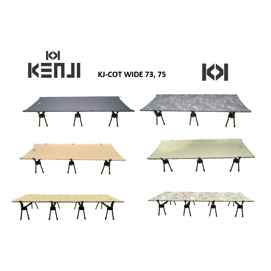 KENJI KJ-COT WIDE 73, 75 เตียงสนาม