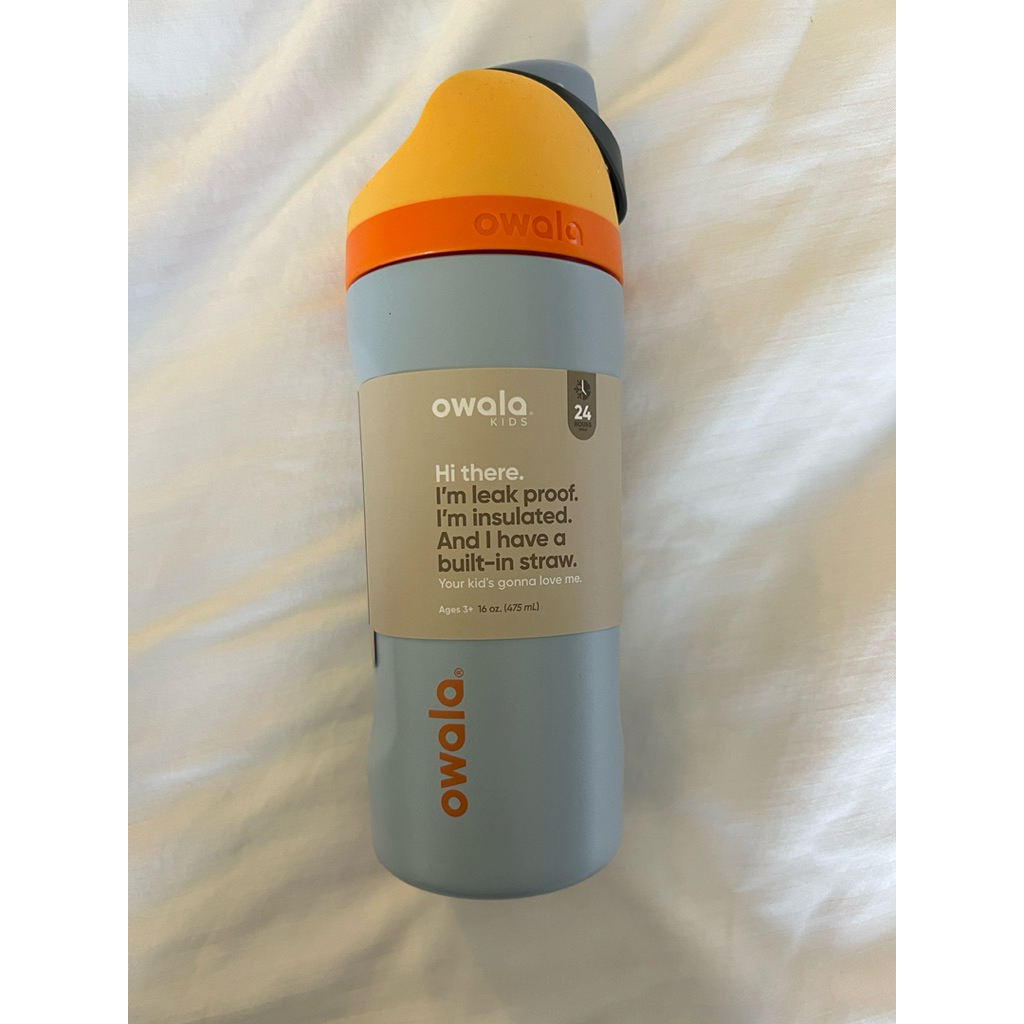 (ของแท้ 💯%) พร้อมส่ง!! Owala FreeSip Kids Tumbler 16 oz.(475 ml.) สี Day Dream 🛌 😴