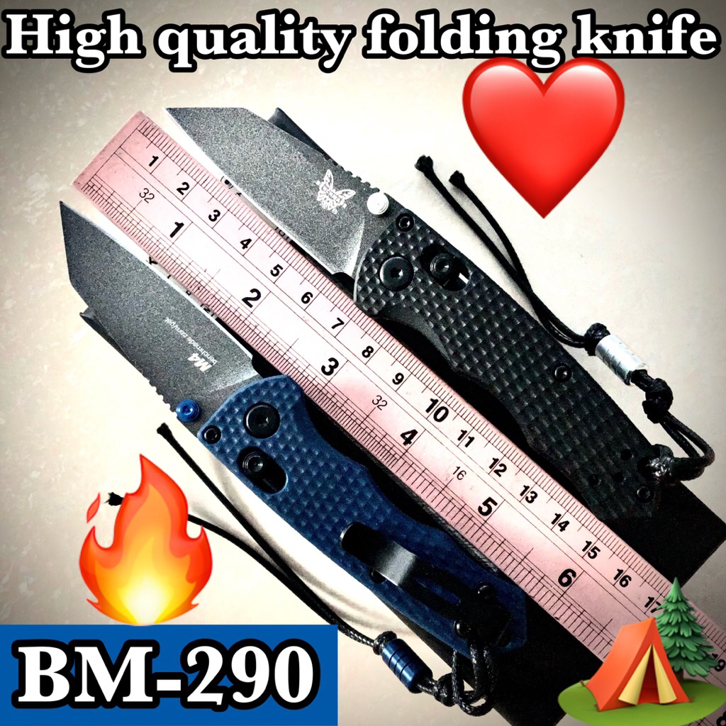 High quality folding knife BM-290 for collection and use camping 🏕️