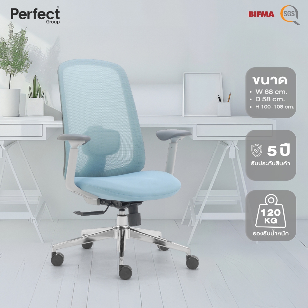 Perfect เก้าอี้ทำงาน รุ่น VARIETY เก้าอี้ทำงานเพื่อสุขภาพ Ergonomic Chair  เก้าอี้เพื่อสุขภาพ เก้าอี้คอม เก้าอี้