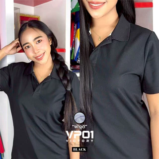 เสื้อโปโลหญิง ทรงเข้ารูป เสื้อโปโลหญิง Slim Fit เสื้อผู้หญิง รุ่น VP01