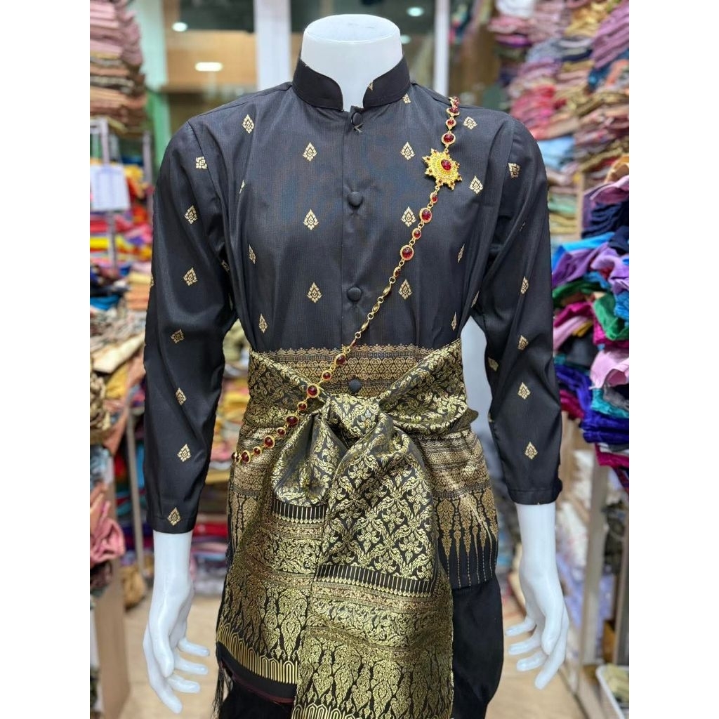 ชุดไทยชาย ชุดไทยหล่อๆ ชุดไทยผู้ไหญ่ ชุดไทยออกงาน สวยพรีเมี่ยม พร้อมส่ง ราคา ถูกที่สุด ดีลบีเคเค แกลเลอรีภาพที่ 2