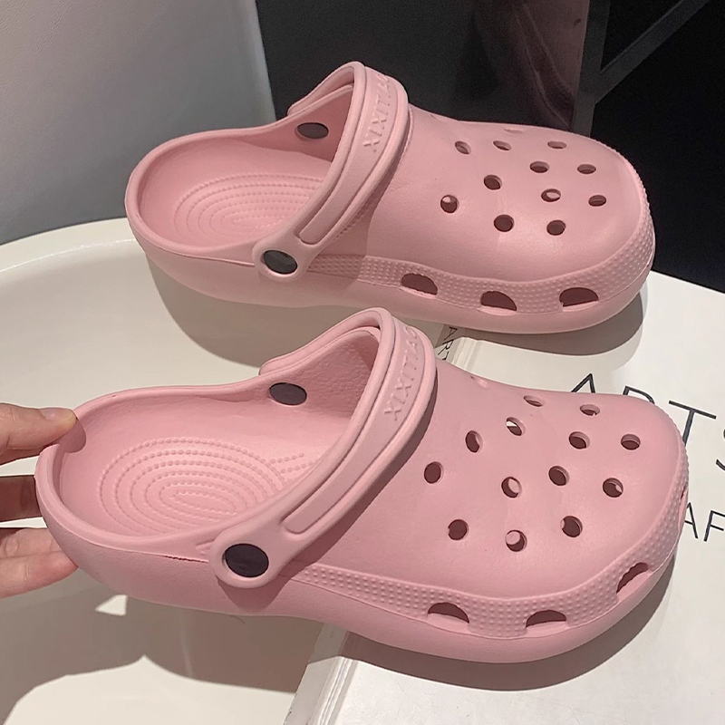 Fshow สินค้ามาใหม่ รองเท้าแตะหัวโตแฟชั่น งานลำลอง สวมใส่ใช้งานได้หลายโอกาส พื้นนิ่ม น้ำหนักเบา ดีไซน์เก๋ไม่ซ้ำใคร ราคาคื - รูปที่ 4