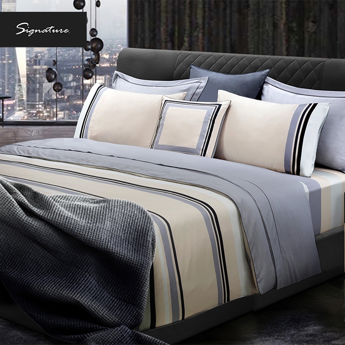 SANTAS HOME ผ้าปูที่นอนรัดมุม Jayden | Micromodal 800 เส้นด้าย