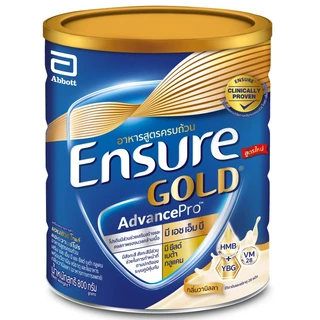ENSURE เอนชัวร์ โกลด์ อาหารสูตรครบถ้วน กลิ่นวานิลลา 800 กรัม [8710428021304]