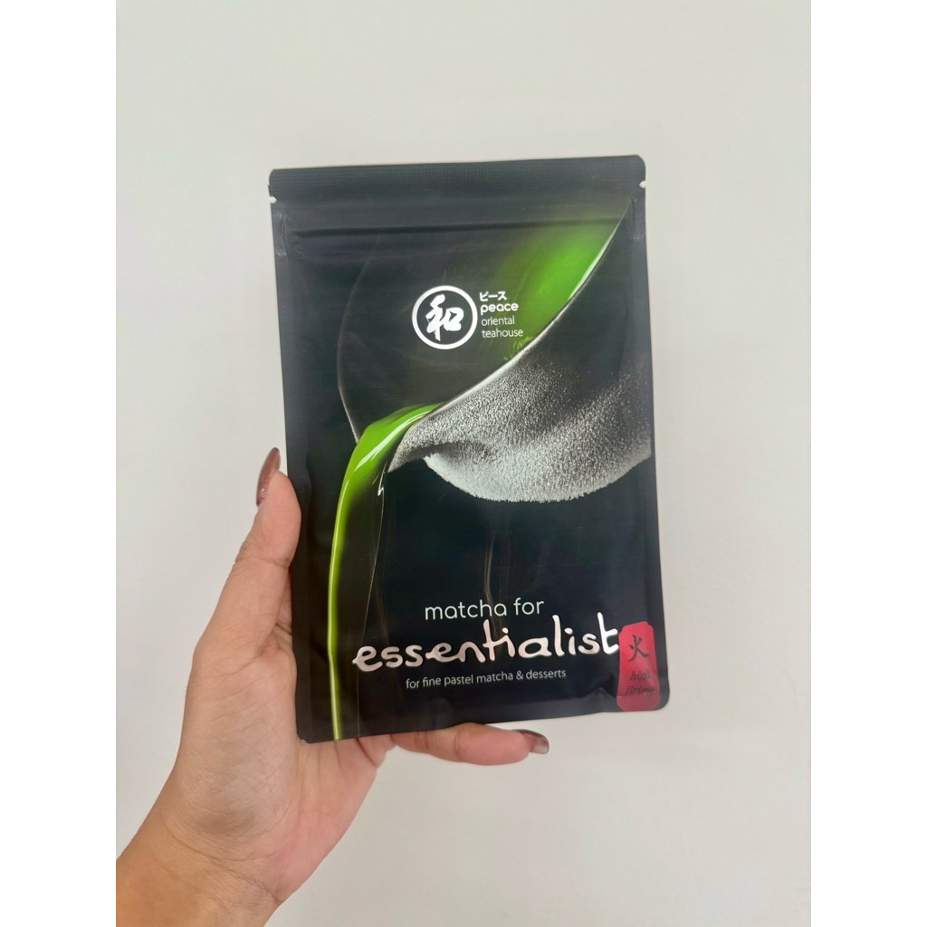 พร้อมส่ง🍵Peace Oriental Teahouse Matcha grade Essentialist levels High firing 40 g.