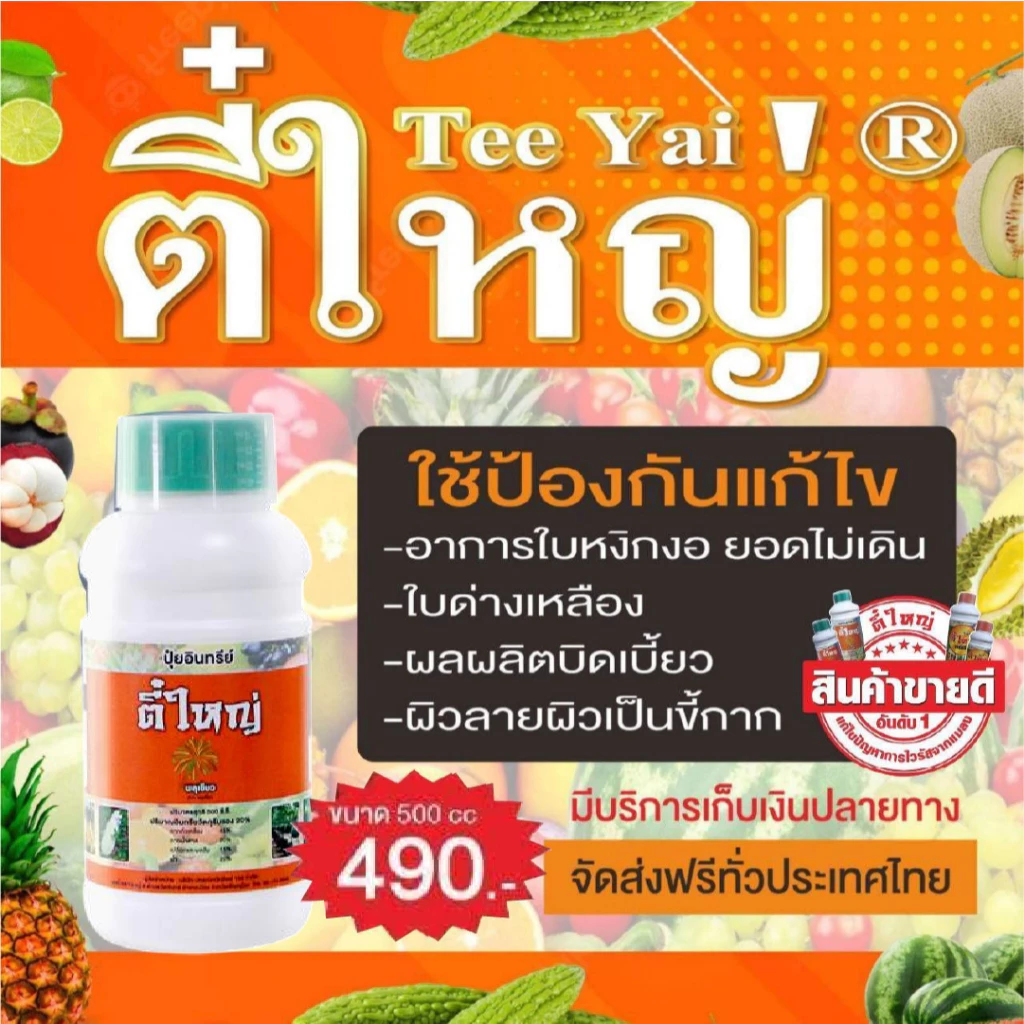 กำจัดเพลี้ยไฟไรแดง ตี๋ใหญ่ 500 cc