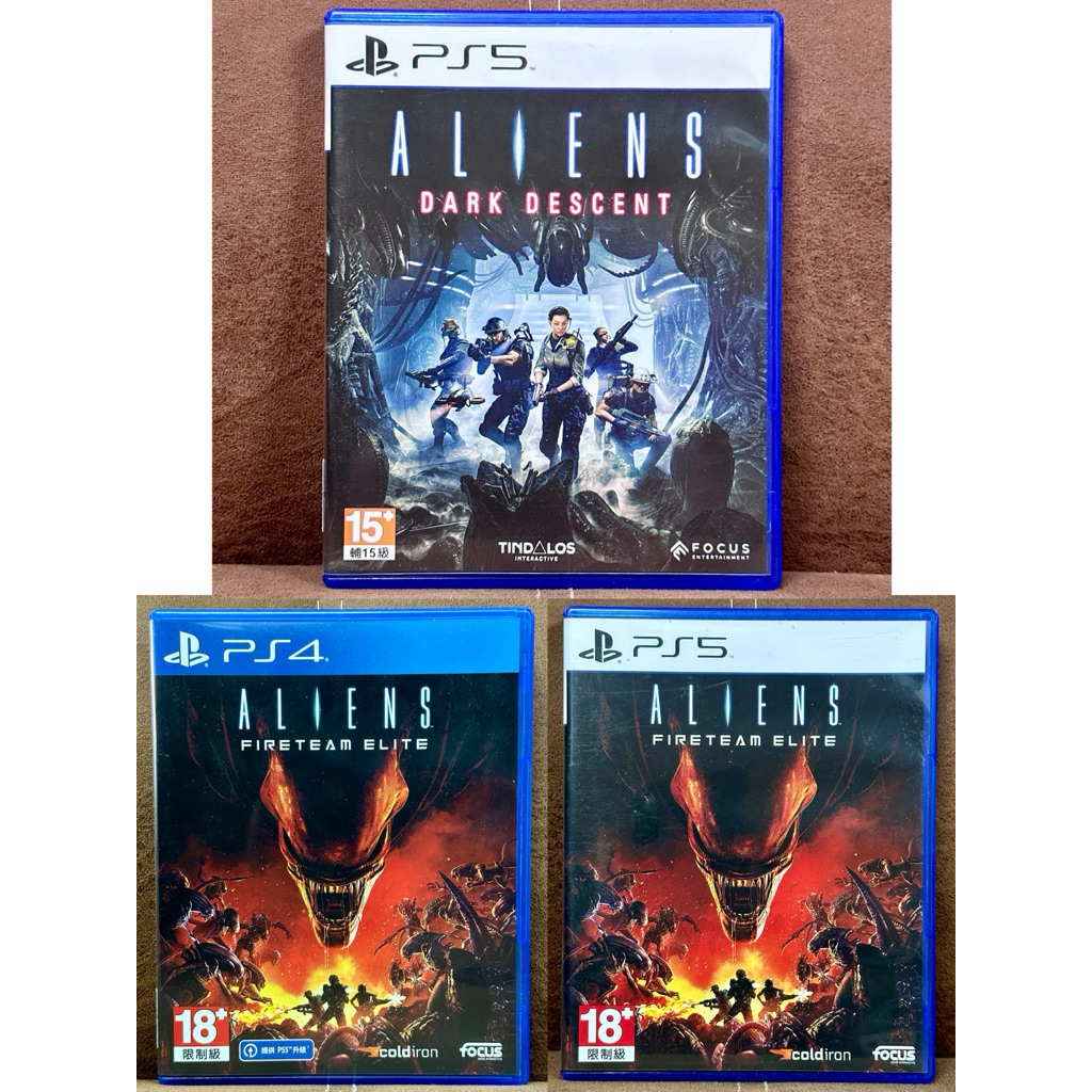 [Ps4/Ps5] ALIENS - Dark Descent / Fireteam Elite [มือ2]