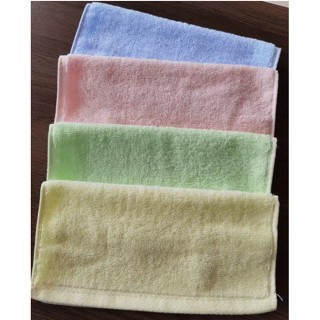 ผ้าเช็ดหน้าเด็ก ผ้าขนหนูเช็ดมือ ผ้าฝ้ายแท้  ขนาด 20*20 ซม.