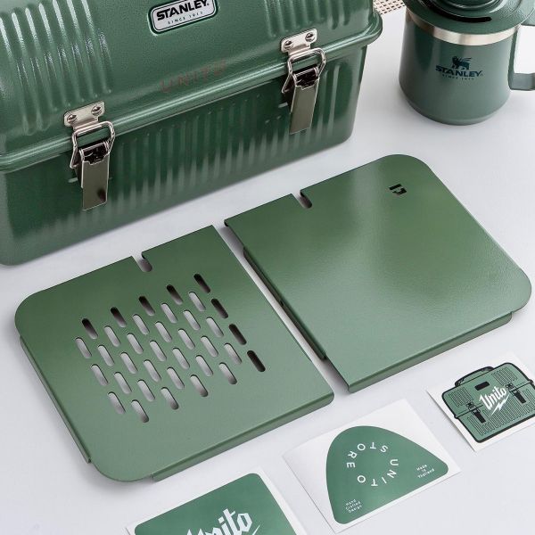 UNITO แผ่นท็อปอะลูมิเนียม สำหรับกล่อง Stanley Lunchbox (เฉพาะแผ่นท็อป)