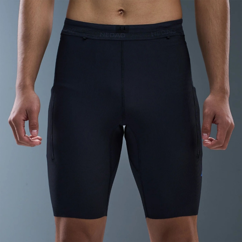 NEDAO MEN’S 1/2 LENGTH TRAIL RUNNING TIGHTS  กางเกงวิ่งเทรลแบบรัดรูป ราคา ถูกที่สุด ดีลบีเคเค แกลเลอรีภาพที่ 2