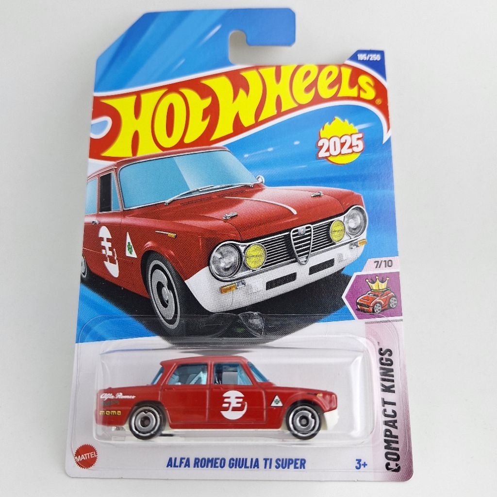 รถเหล็ก Hotwheels ALFA ROMEO GIULIA T1 SUPER (ib6001)