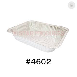 ถาดฟอยล์ ถ้วยฟอยล์สตาร์โปรดักส์ 4602-P พร้อมฝา 5 ชิ้น 003600