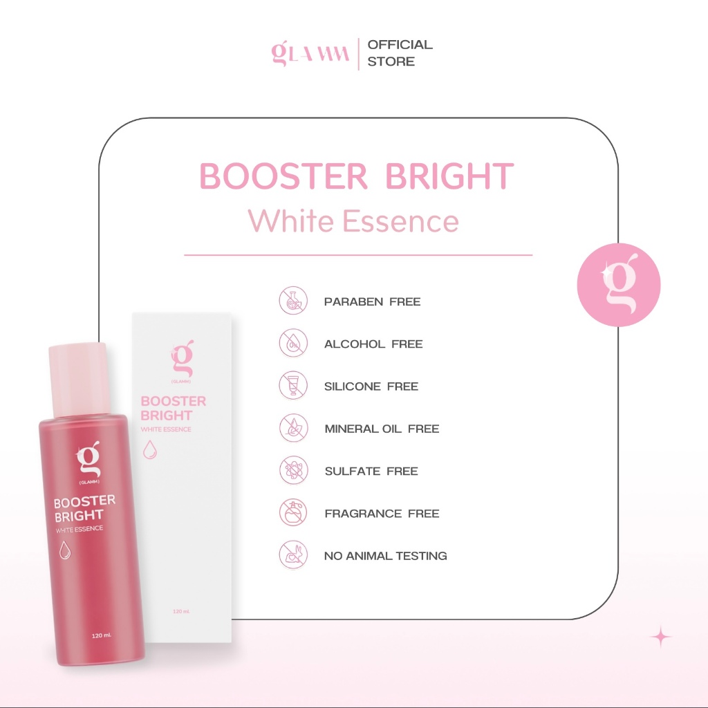 Glamm Booster Bright White Essence แกลม บูสเตอร์ ไบร์ท ไวท์ เอสเซนส์ - 5