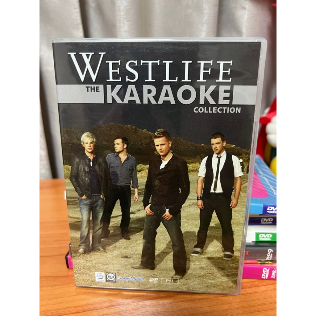 DVD Westlife The Karaoke Collection 🎤 แผ่นแท้✅