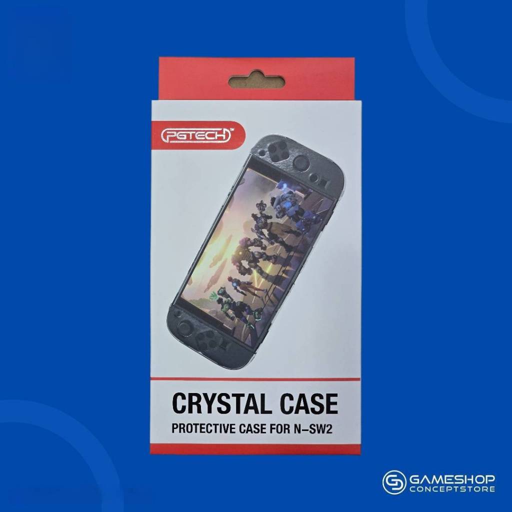 [พร้อมส่ง] PGTECK : เคสใส CRYSTAL CASE สำหรับ Nintendo Switch 2 (NSW2)