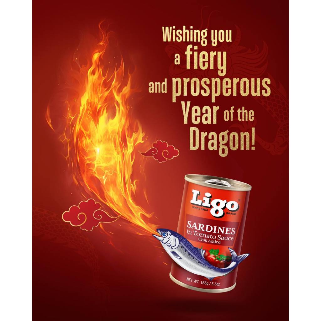 Ligo Sardines Red 155g