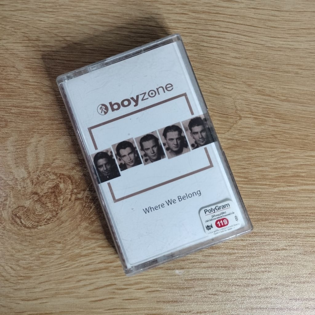 เทปเพลงสากล Boyzone - Where We Belong เทปคาสเซ็ท ของสะสม
