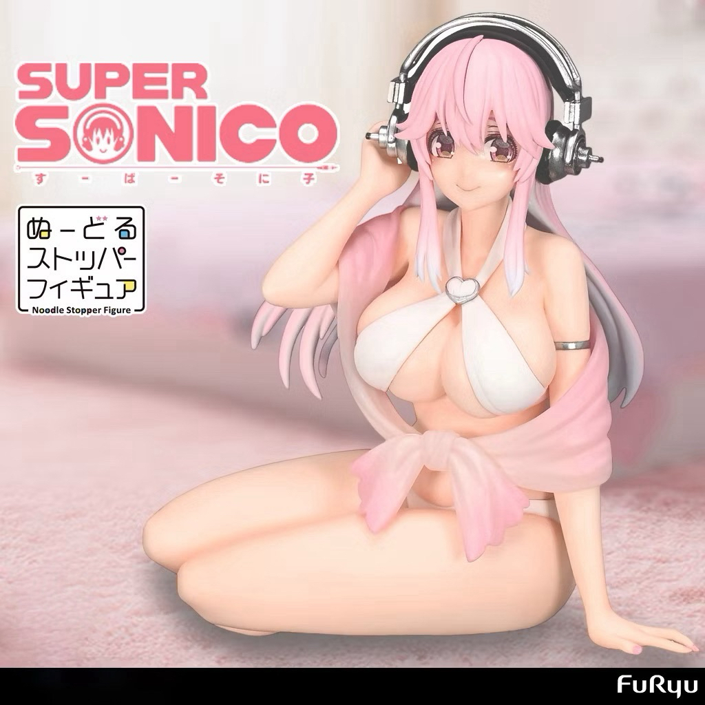 SUPER SONICO NOODLE STOPPER PVC STATUE SUPER SONICO SUMMER MEMORIES VER. 11 CM
