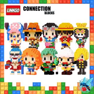 ตัวต่อนาโนวันพีชแบบเฟือง Linkgo One Piece Nanoblock Size L
