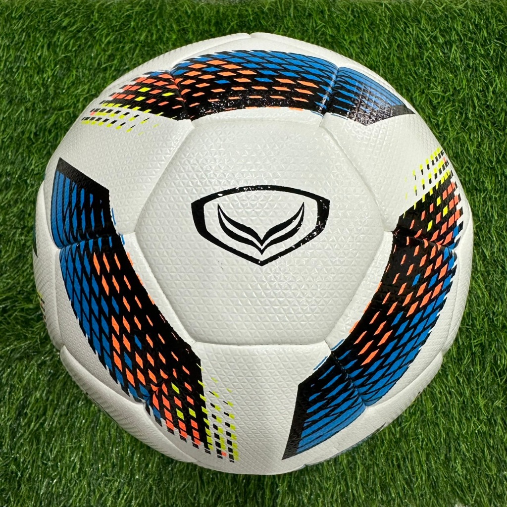 GRAND SPORT 331392 PRIMERO SILVER ลูกฟุตบอล หนังเย็บไร้ตะเข็บ หนังนิ่ม เบอร์ 5