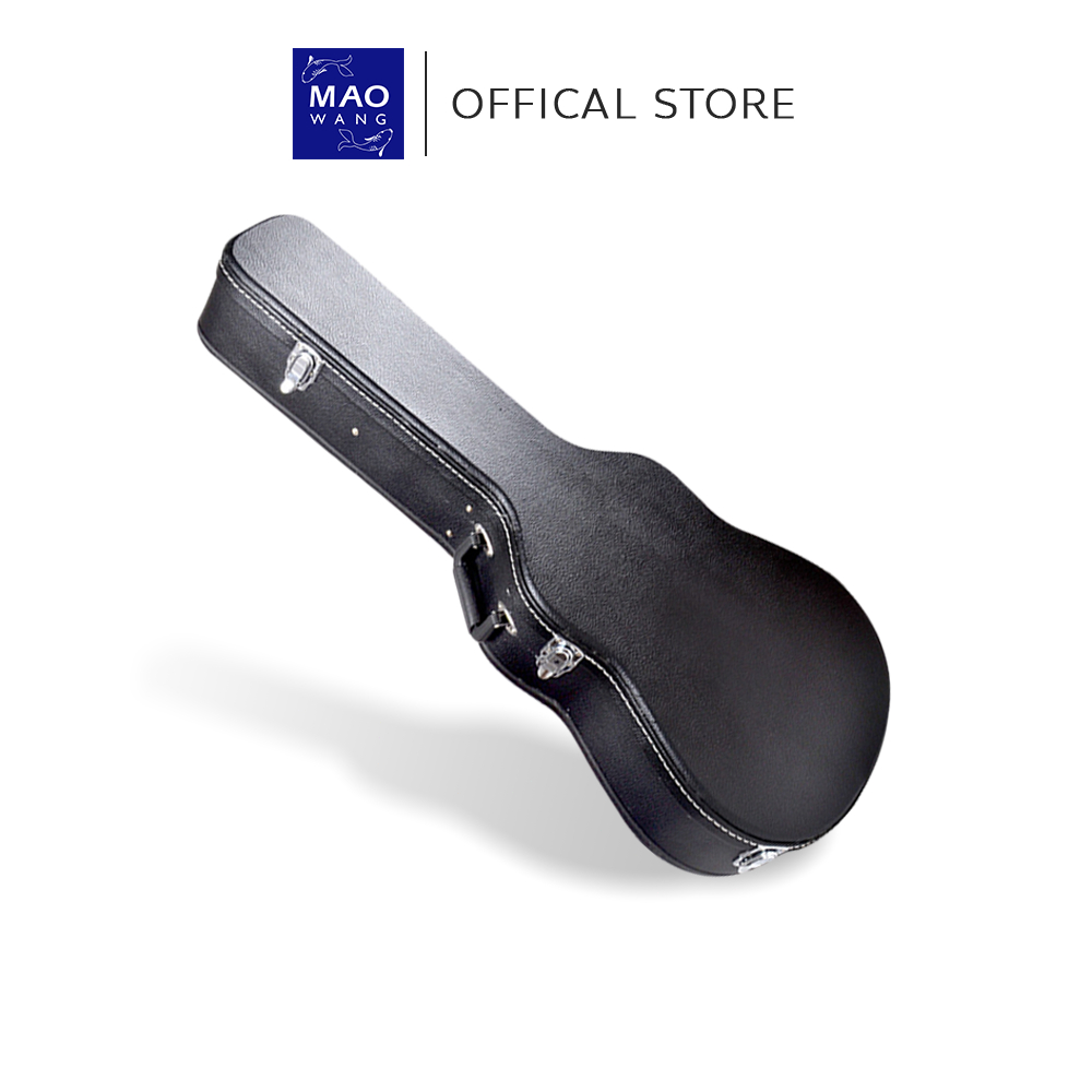 กล่องหนังใส่กีต้าร์โปร่ง 40/41 นิ้ว กล่องเก็บกีต้าร์คลาสสิก กระเป๋าใส่กีต้าร์