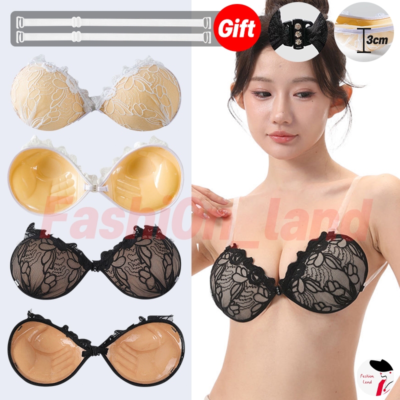 บราปีกนก​ บราลูกไม้ บราเจ้าสาว ดันทรง​ หนา3 CM กาวแน่นๆ บราลูกไม้ คัพ A,B,C ,Dกาวแน่น(C88K)