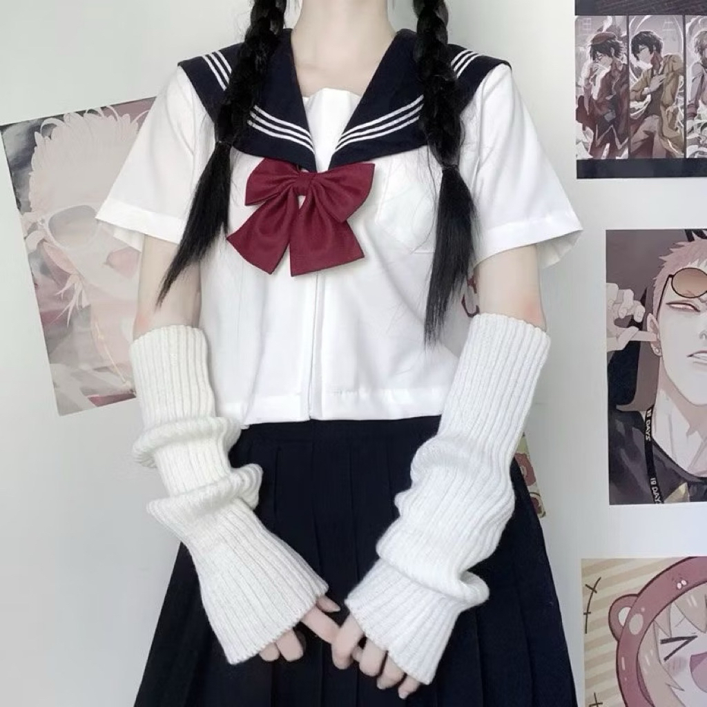 🇹🇭 พร้อมส่งจากไทย ปลอกแขน ถุงมือ พร็อพถ่ายรูป ยาว40cm