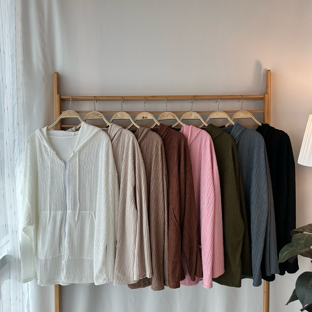 เสื้อคลุมผ้าทอฟฟี่นุ่มเด้งอก56-64“รหัส 100