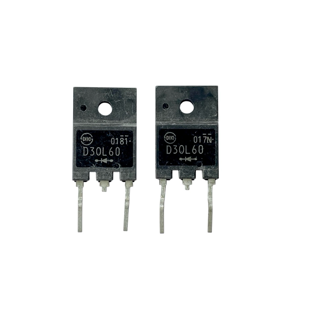 Diode D30L6 (ราคาต่อ 1ชิ้น)  Fast Diode 30A 600V TO-247 2ขา มีสินค้าพร้อมส่งในไทย