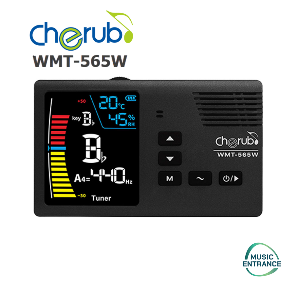 Cherub WMT-565W Metronome Tuner 3 in 1 เมโทรนอม จูนเนอร์ สำหรับเครื่องดนตรีประเภทเป่า